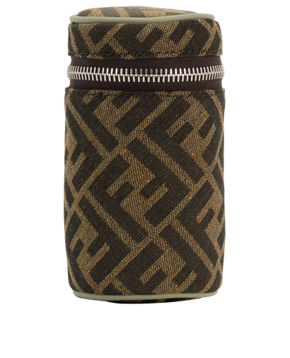 Fendi FF Can Case, &pound;275, Accessories, Brown, Canvas, Front view